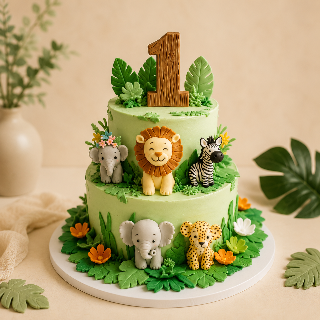 Jungle Theme Cakes