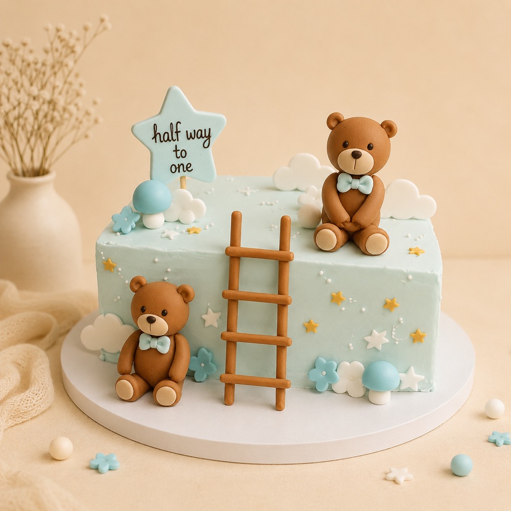 Half Year Birthday Cakes